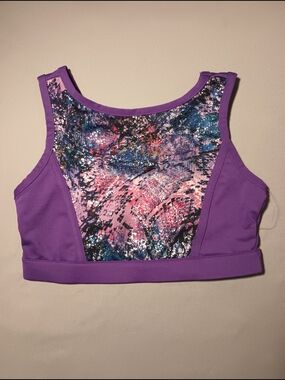 Danskin Now Girls' Purple Bra Top
